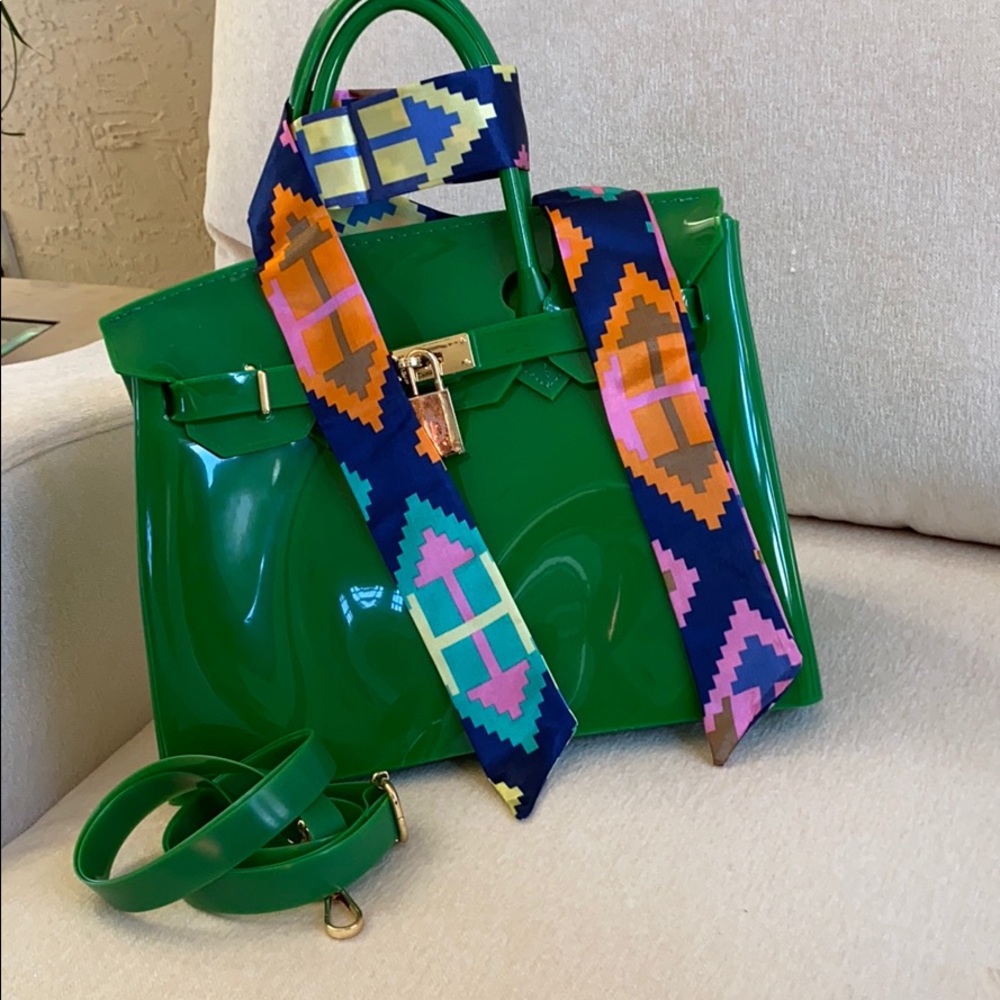 SALE🤑🤑Luxury fashion classic beach jelly bag..
